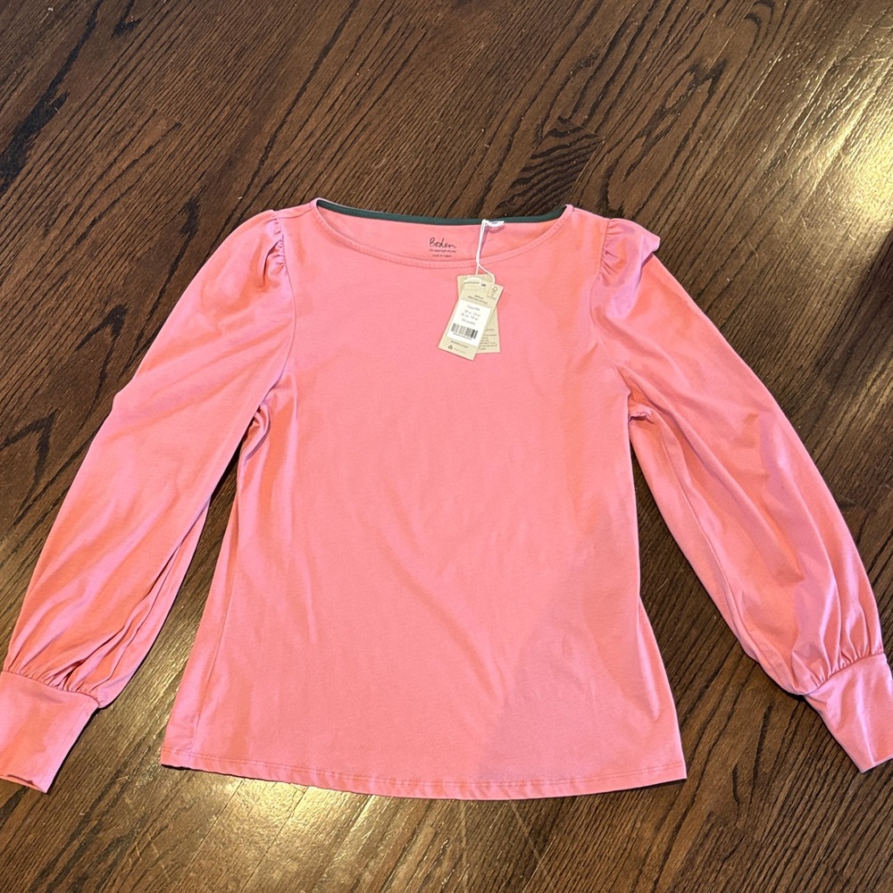 Boden Blush Long Sleeve Women's Top